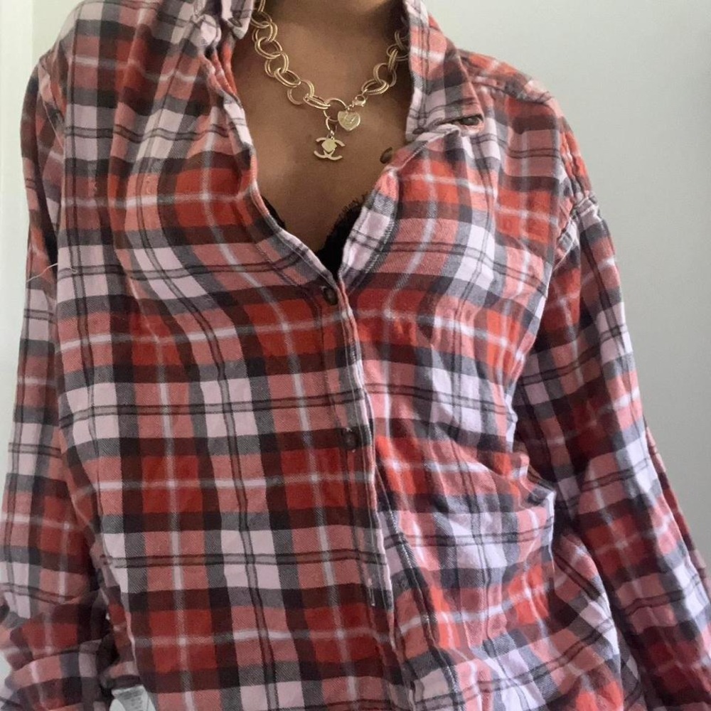 Orange flannel